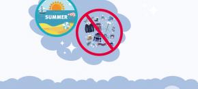 things not to pack infographic